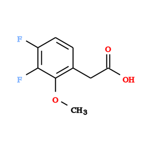 3,4-二氟-2-甲氧基苯乙酸,3,4-Difluoro-2-methoxyphenylacetic acid