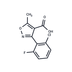 化合物 3-(2-Chloro-6-fluorophenyl)-5-methylisoxazole-4-carboxylic acid,3-(2-Chloro-6-fluorophenyl)-5-methylisoxazole-4-carboxylic acid