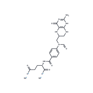 化合物 10-Formyltetrahydrofolic acid disodium|T73731|TargetMol