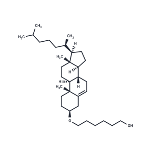 化合物 6-[[(3b)-Cholest-5-en-3-yl]oxy]-1-hexanol,6-[[(3b)-Cholest-5-en-3-yl]oxy]-1-hexanol
