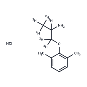 化合物 Mexiletine-d6 hydrochloride,Mexiletine-d6 hydrochloride