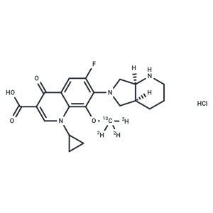 莫西沙星-13C-d3,Moxifloxacin-13C-d3
