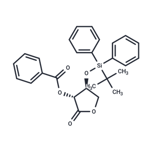 化合物 2-O-benzoyl-3-O-t-butyldiphenylsilyl-L-threonolactone,2-O-benzoyl-3-O-t-butyldiphenylsilyl-L-threonolactone