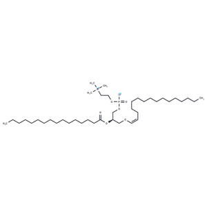 化合物 1-1(Z)-Hexadecenyl-2-Palmitoyl-sn-glycero-3-PC|T85064|TargetMol