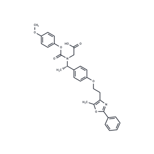 化合物 Peliglitazar,Peliglitazar