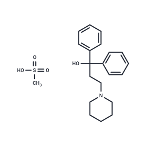 Α,Α-二苯基-1-哌啶丙醇(普立地诺 甲磺酸盐 )|T1072|TargetMol