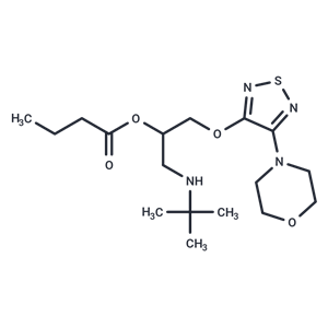 化合物 (RS)-Butyryltimolol|T13439|TargetMol