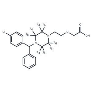 化合物 Cetirizine D8|T10770|TargetMol