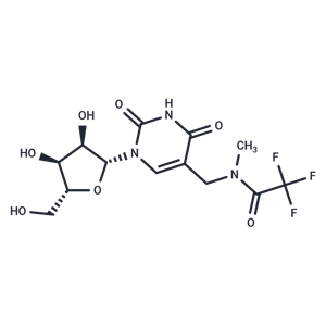 化合物 5-(N-Methyl-N-trifluoromethylacetyl)aminomethyl uridine|TNU0043|TargetMol