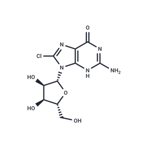 化合物 8-Chloroguanosine|TNU0315|TargetMol