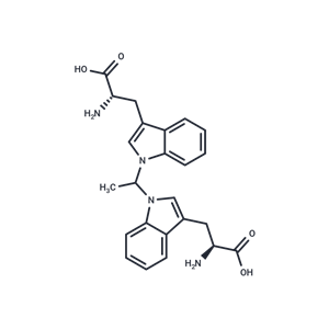 化合物 1,1'-Ethylidene-bis-(L-tryptophan)|T84937|TargetMol