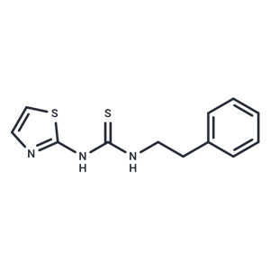 化合物 Thiourea, N-(2-phenylethyl)-N'-2-thiazolyl-|T70547|TargetMol