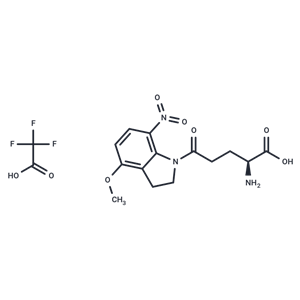 化合物 MNI-caged-L-glutamate TFA,MNI-caged-L-glutamate TFA
