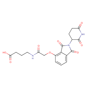 化合物 Thalidomide-O-amido-C3-COOH|T17914|TargetMol