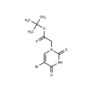 化合物 5-Bromo-N1-t-butoxycarbonylmethyl-uracil|TNU1453|TargetMol