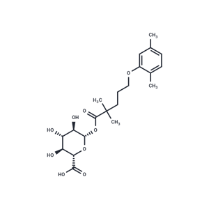 化合物 Gemfibrozil 1-O-β-glucuronide,Gemfibrozil 1-O-β-glucuronide