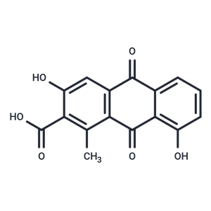 化合物 3,8-Dihydroxy-1-methylanthraquinone-2-carboxylic a|T124380|TargetMol