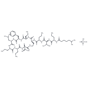 化合物 Polymyxin B2 sulfate|T83903|TargetMol