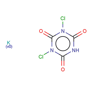 化合物 Troclosene potassium,Troclosene potassium