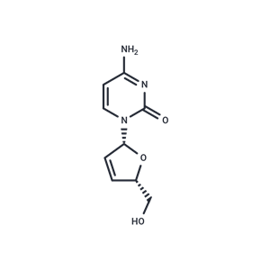 化合物 2’,3’-Dideoxy-2’,3’-didehydro-cytidine,Dideoxycytidinene