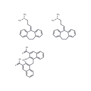 化合物 Amitriptyline Embonate|T70261|TargetMol