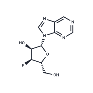 化合物 9-(3-Deoxy-3-fluoro-beta-D-ribofuranosyl)purine,9-(3-Deoxy-3-fluoro-beta-D-ribofuranosyl)purine