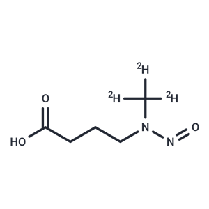 N-亚硝基-N-(甲基-d3)-4-氨基丁酸,N-Nitroso-N-(methyl-d3)-4-aminobutyric Acid
