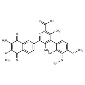 化合物 Streptonigrin,Streptonigrin