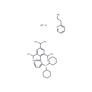 化合物 (SP-4-4)-2-[2-(Amino-KappaN)ethyl]phenyl-KappaC]chloro[dicyclohexyl[2',4',6'-tris(1-methylethyl)[1,1'-biphenyl]-2-yl]phosphine]-Palladium|T66146|TargetMol