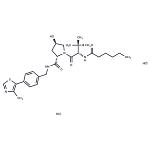 化合物 (S,R,S)-AHPC-C4-NH2 dihydrochloride,(S,R,S)-AHPC-C4-NH2 dihydrochloride