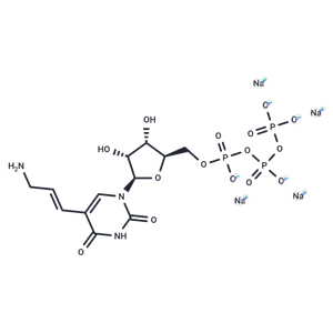 化合物 5-(3-Aminoallyl)uridine-5'-O-triphosphate sodium|T83778|TargetMol