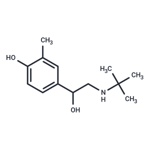 化合物 4-(2-(tert-Butylamino)-1-hydroxyethyl)-2-methylphenol,4-(2-(tert-Butylamino)-1-hydroxyethyl)-2-methylphenol