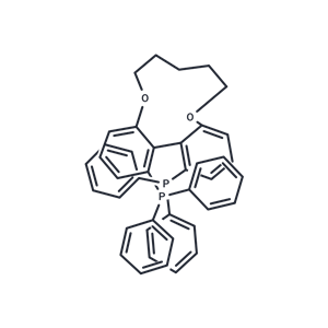 化合物 (15aS)-1,15-Bis(diphenylphosphino)-7,8,9,10-tetrahydro-6H-dibenzo[b,d][1,6]dioxacycloundecine|T67393|TargetMol