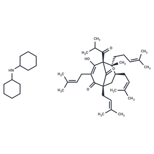 化合物 Hyperforin dicyclohexylammonium salt,Hyperforin dicyclohexylammonium salt