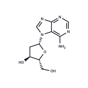 化合物 6-Amino-9-[2-deoxy-β-D-ribofuranosyl]-9H-purine|TNU1427|TargetMol