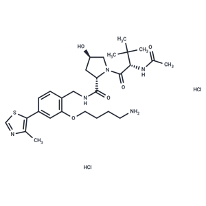 VH 032 phenol-alkylC4-amine,(S,R,S)-AHPC-phenol-C4-NH2 dihydrochloride