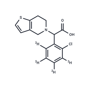 氯吡格雷-d4,rac-Clopidogrel-d4 Carboxylic Acid