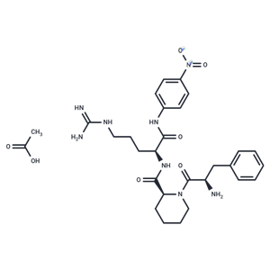 H-D-Phe-Pip-Arg-pNA acetate|T38542|TargetMol