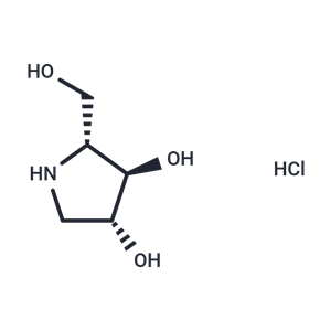 化合物 1,4-dideoxy-1,4-imino-D-Arabinitol hydrochloride|T84381|TargetMol