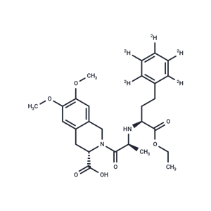 化合物 Moexipril-d5|T70883|TargetMol