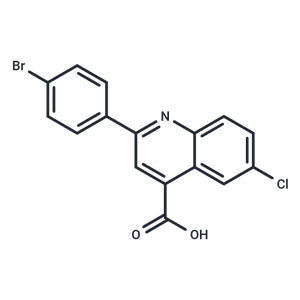 化合物 2-(4-Bromophenyl)-6-chloroquinoline-4-carboxylic acid|T65671|TargetMol
