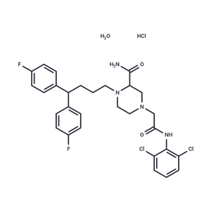 化合物 Mioflazine hydrochloride|T68685|TargetMol