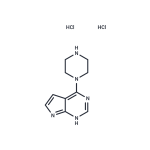 1-{1H-pyrrolo[2,3-d]pyrimidin-4-yl}piperazine 盐酸盐|T50034|TargetMol