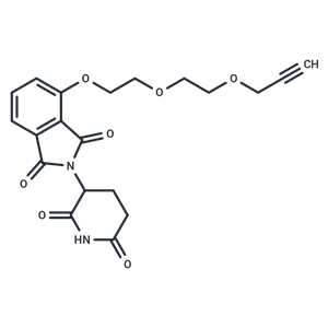 化合物 Thalidomide-O-PEG2-propargyl|T18826|TargetMol
