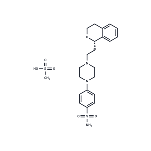 化合物 Sonepiprazole mesylate|T28828|TargetMol