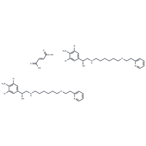 化合物 Picumeterol fumarate|T71017|TargetMol