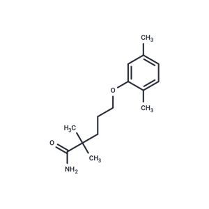 5-(2,5-二甲基苯氧基)-2,2-二甲基戊酰胺|T50008|TargetMol