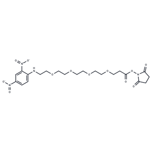 2,4-二硝基苯-四聚乙二醇-琥珀酰亚胺酯,DNP-PEG4-NHS ester
