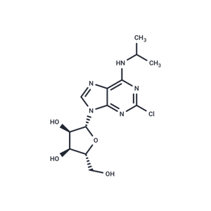 化合物 2-Chloro-N6-isopropyladenosine,2-Chloro-N6-isopropyladenosine