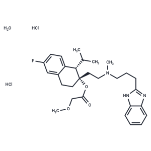 化合物 Mibefradil dihydrochloride hydrate|T64151|TargetMol